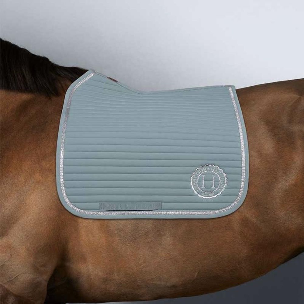 Harcour Karembar Saddle Pad Dressage Grey Green