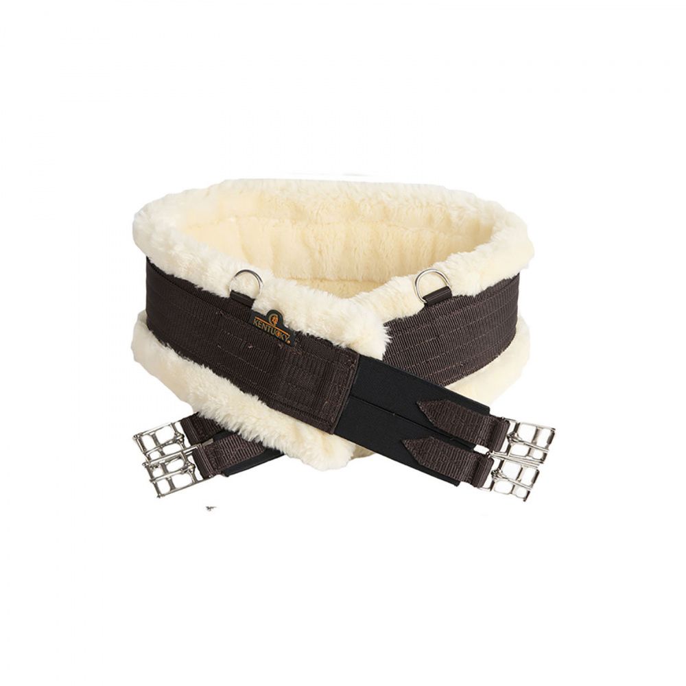 Kentucky Sheepskin Girth Brown 