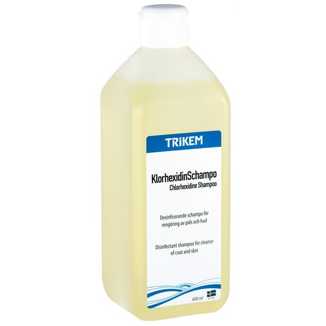 Hovedbilde Trikem Klorhexidin Shampoo 600ml