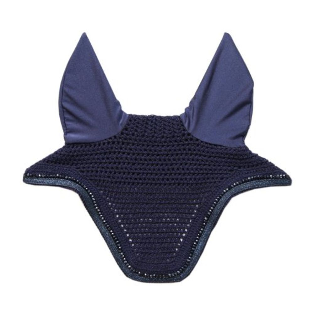 Kentucky Fly Veil Wellington Glitter Navy