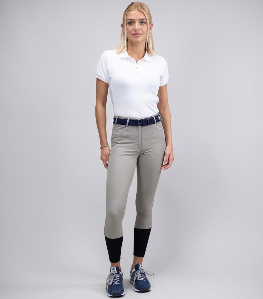Harcour Jaltika Breeches KN Fix System Beige