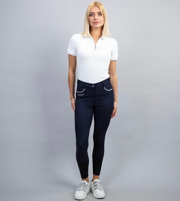 Hovedbilde Harcour Jaltika Breeches KN Fix System Navy