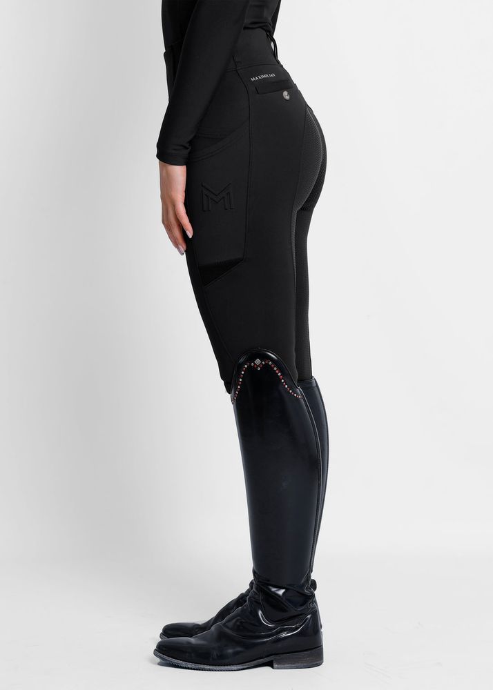 Maximilian Tech Riding Leggings FG Black