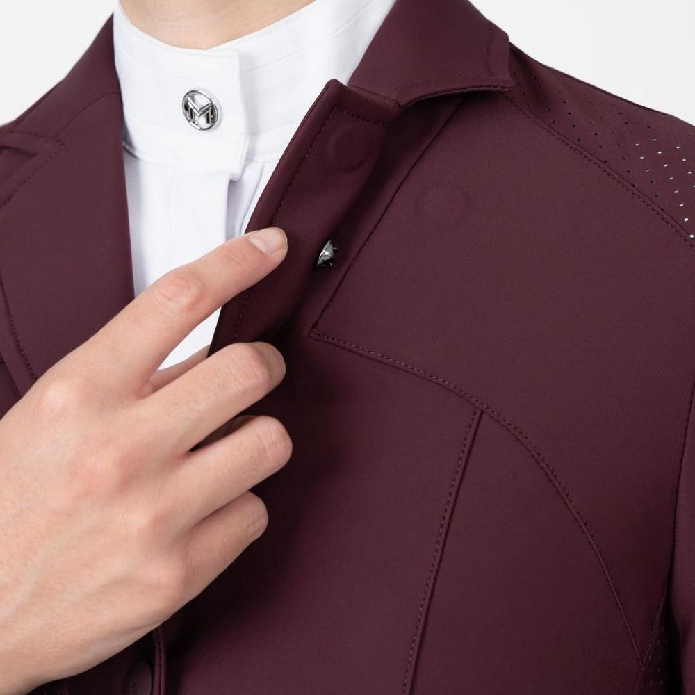 Maximilian Aura Show Jacket Burgundy
