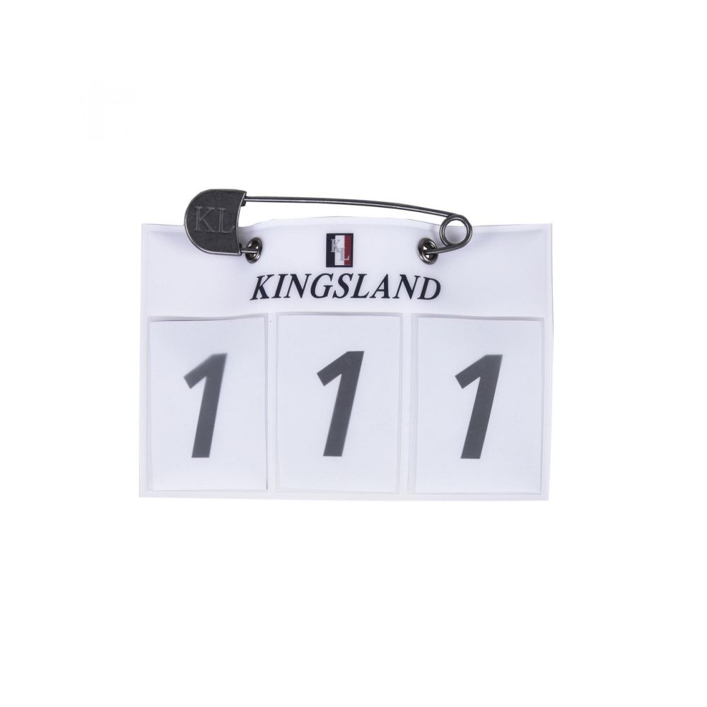 Kingsland Classic Number Plate 3 Pockets 