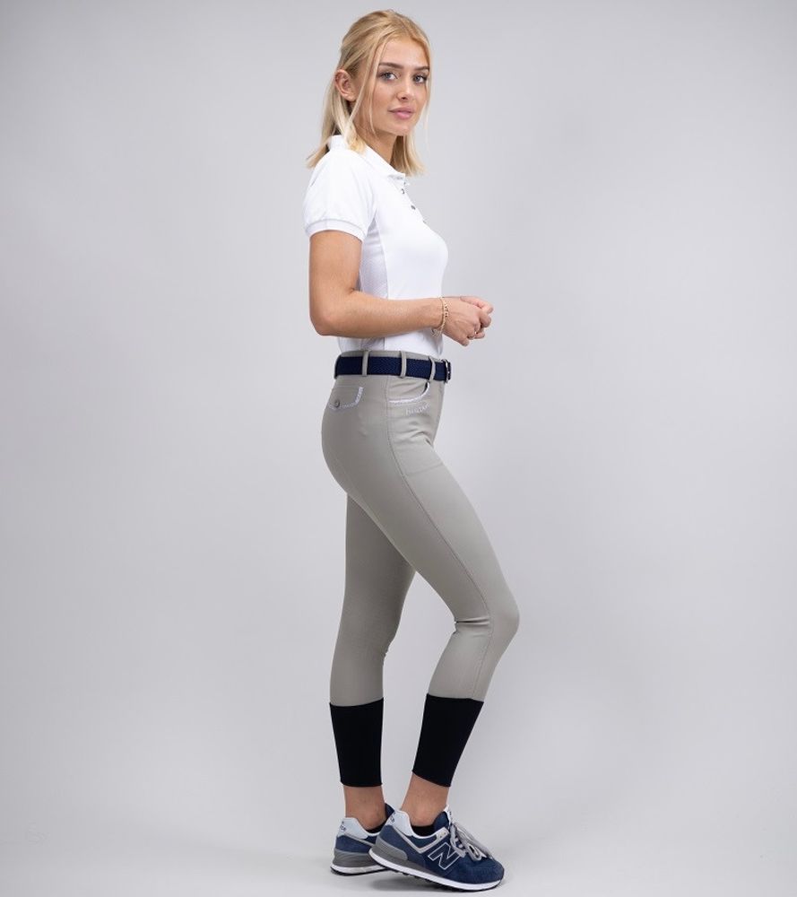 Harcour Jaltika Breeches KN Fix System Beige