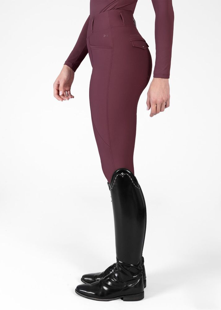 Maximilian Pro Riding Leggings Rosewood