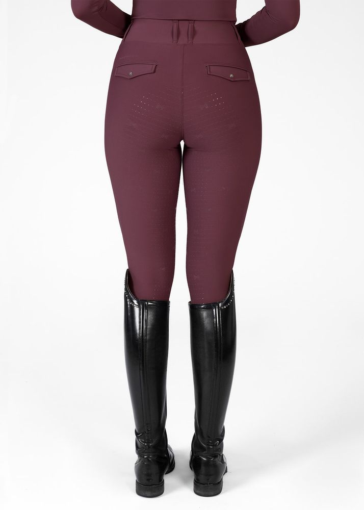 Maximilian Pro Riding Leggings Rosewood