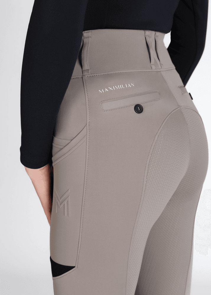 Maximilian Tech Riding Leggings FG Taupe 
