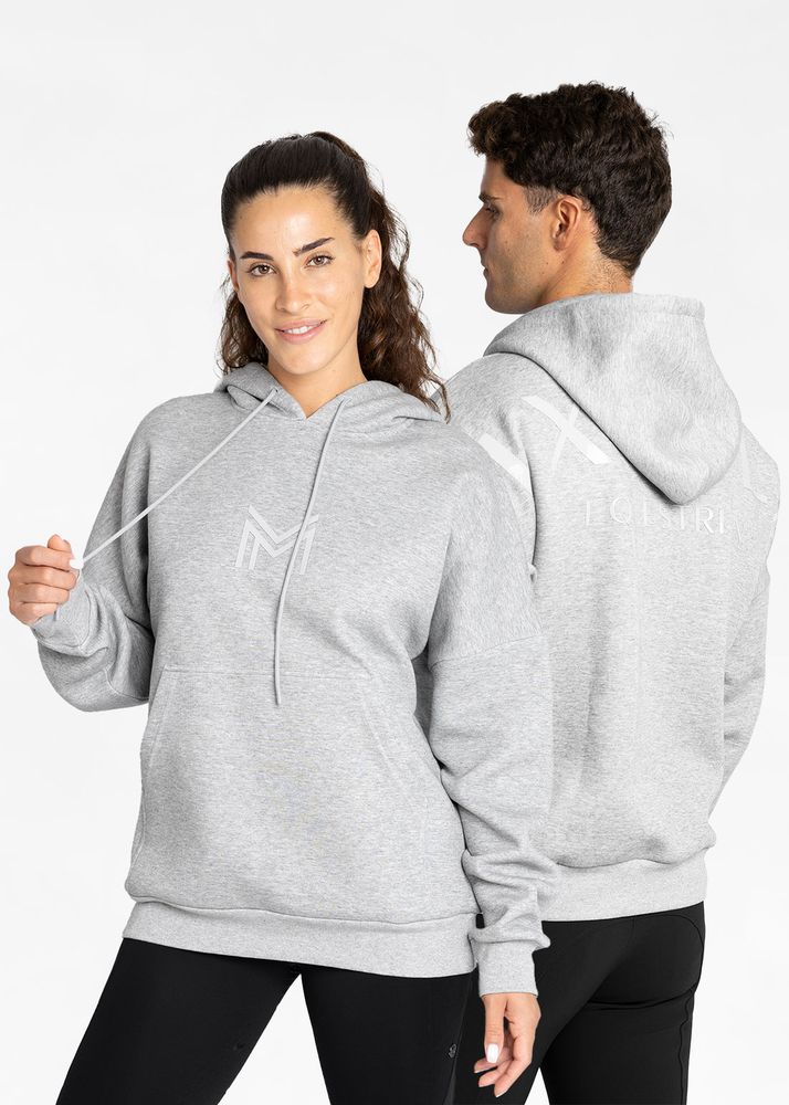 Maximilian Icon Oversized Hoodie Grey