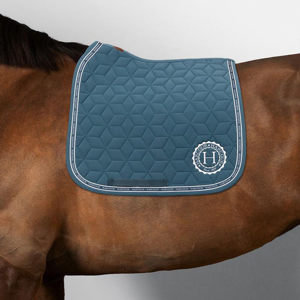 Harcour Blake Saddle Pad Dressage Peacock