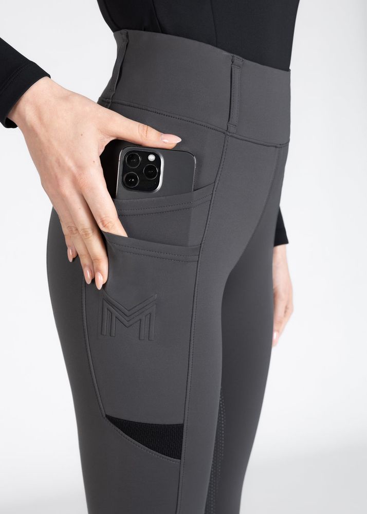 Maximilian Tech Riding Leggings FG Graphite 