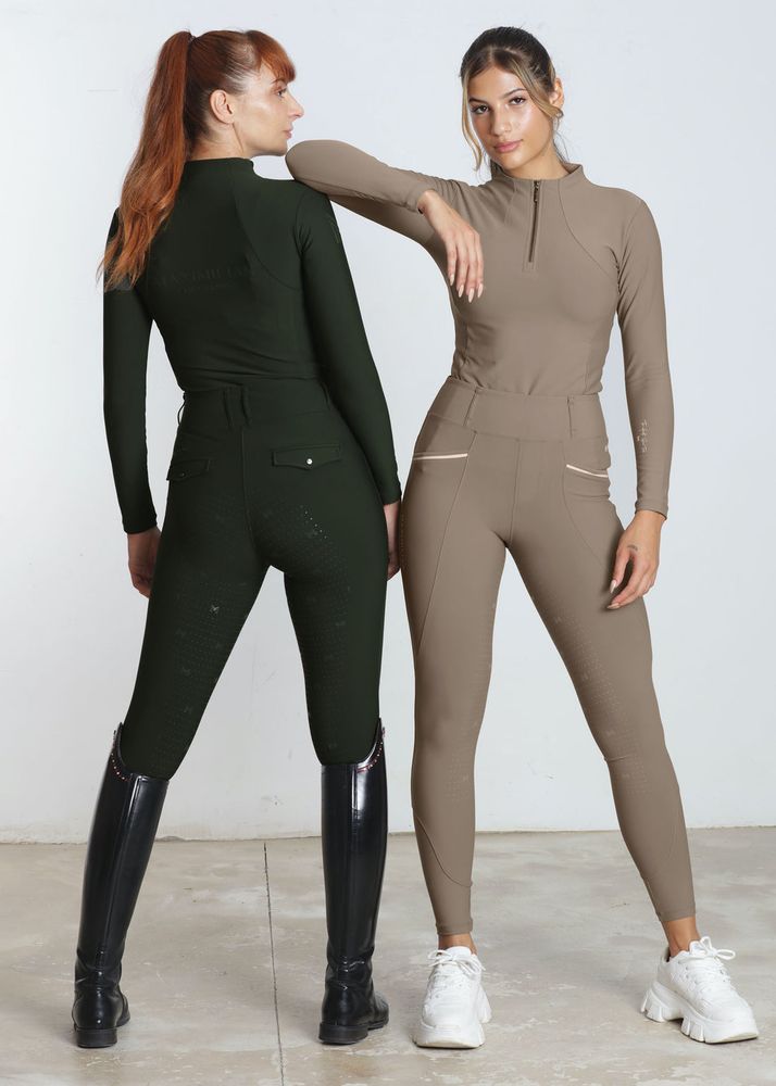 Maximilian Pro Riding Leggings Hunter Green