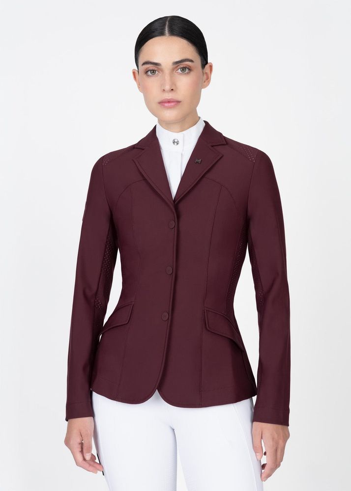 Maximilian Aura Show Jacket Burgundy