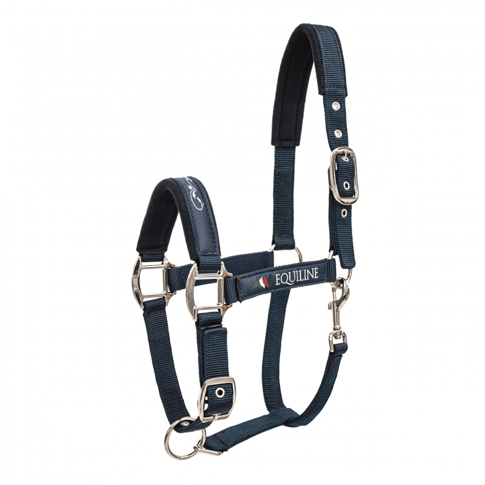 Equiline Timmy Halter Navy