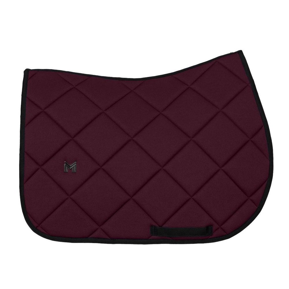 Maximilian Crew Saddle Pad Burgundy 