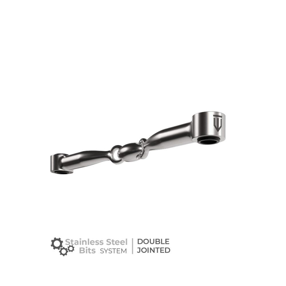 Winderen Double Jointed Stainless  Steel - Munnstykke
