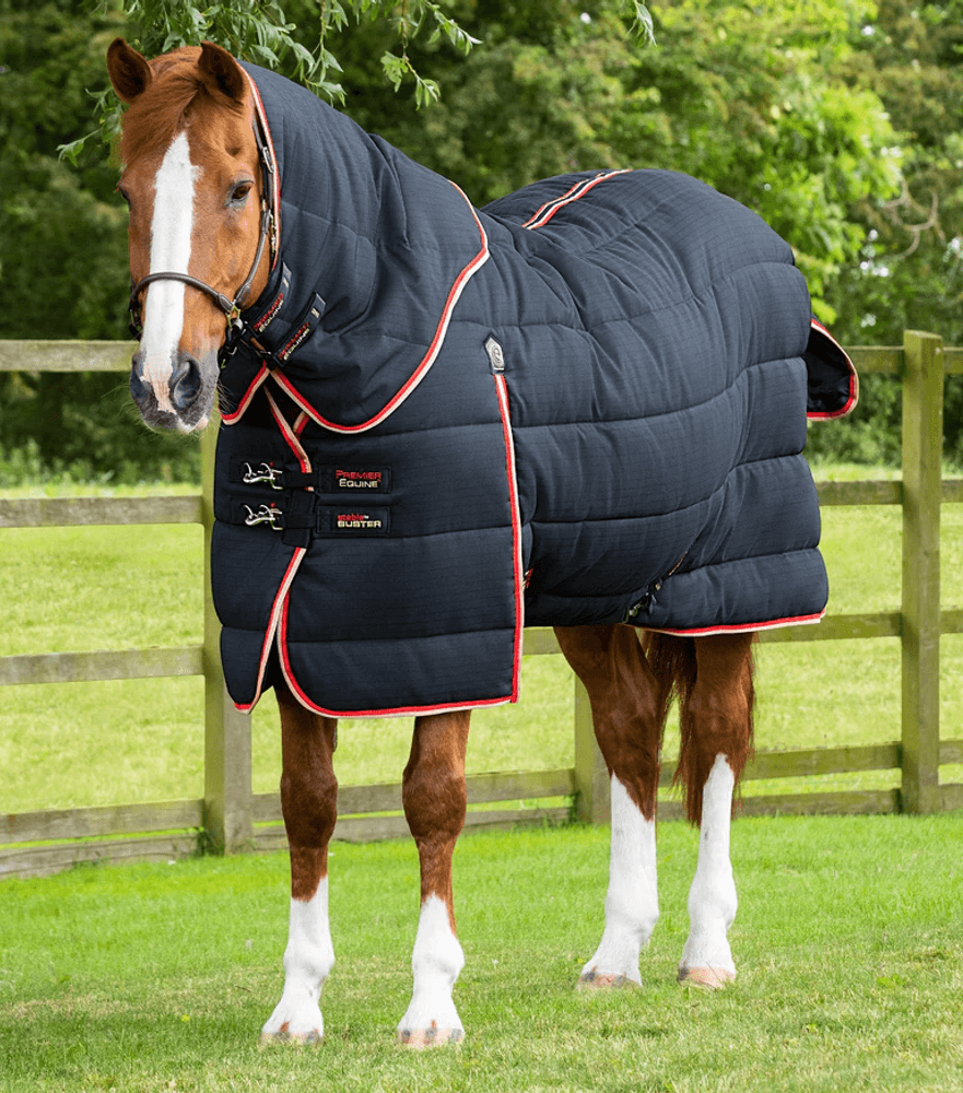 Premier Equine Stable Buster Rug 450g Black