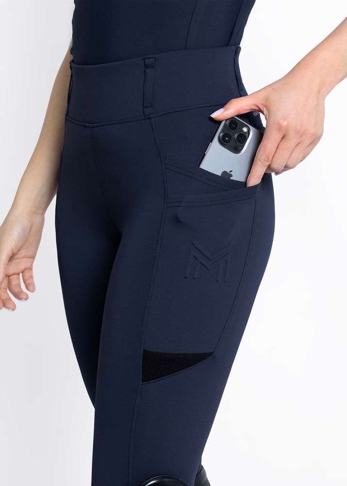 Maximilian Tech Riding Leggings FG Navy